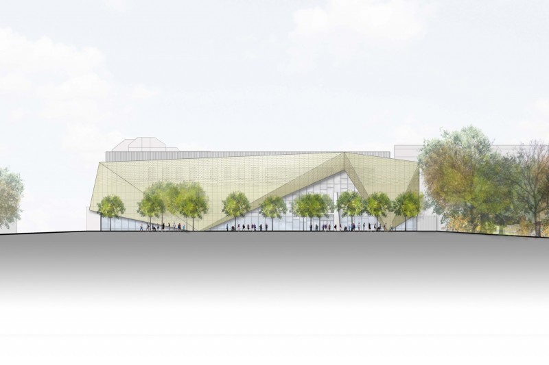 Artist impression of Poole Gateway building Artist impression of Poole Gateway building