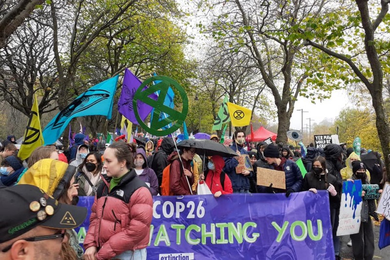 COP26 - youth protest