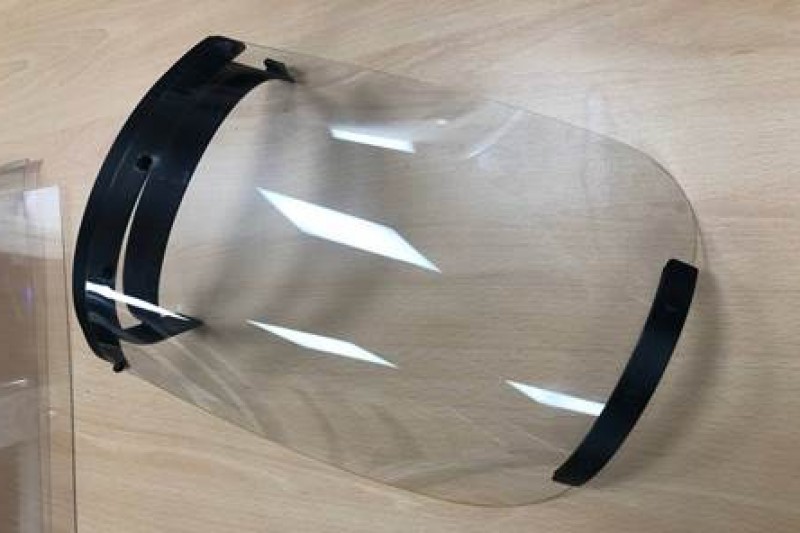 Protoype face visor Protoype face visor