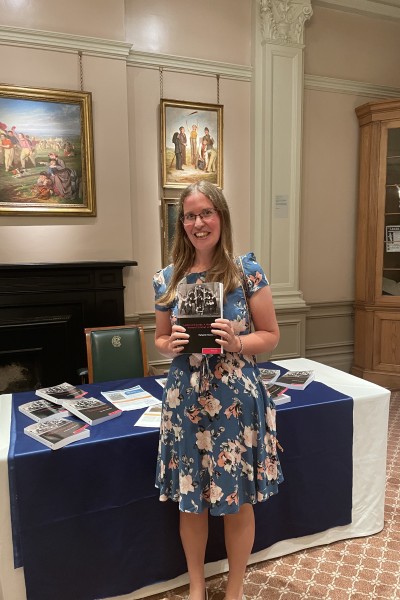 Dr Rafaelle Nicholson at the Cricket Society Book of the Year Awards
