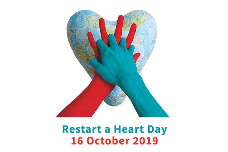 Restart a heart day logo