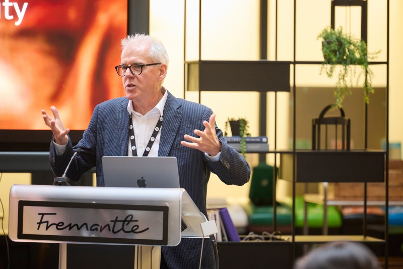 Dr Richard Wallis speaking at Fremantle
