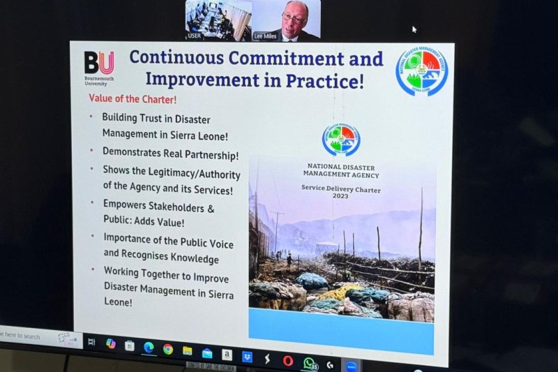 NDMA Service Charter launch with BUDMC