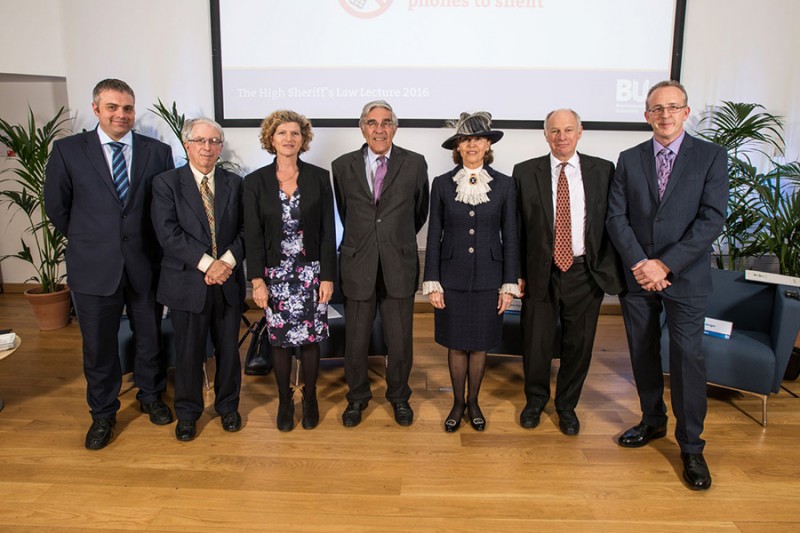High Sheriff Law Lecture panel lineup web