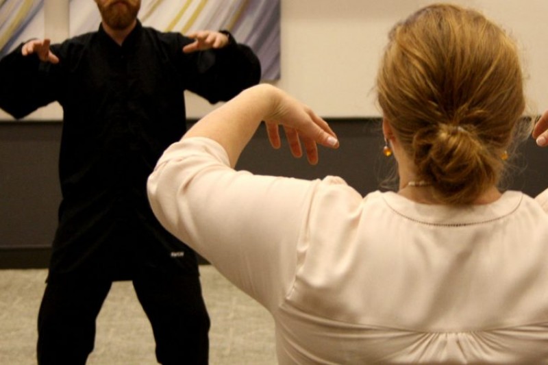 A Tai Chi class in action The TACIT Trial - Tai Chi