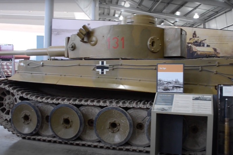 The Tiger Tank in Bovington Tank Museum