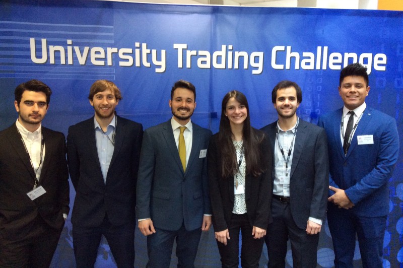 University Trading Challenge - team photo University Trading Challenge - team photo