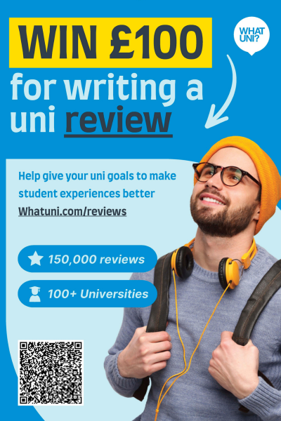 Win £100 by writing a a uni review