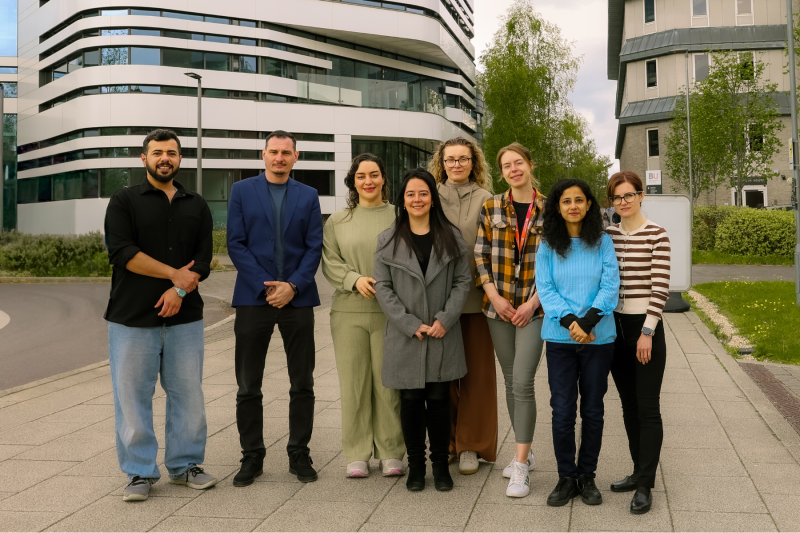APM Challenge finalists stood outside the Fusion Building