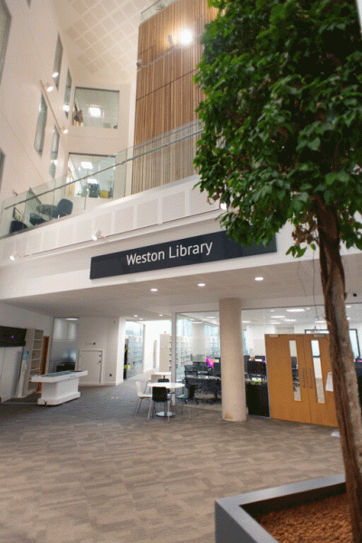 Weston Library inside