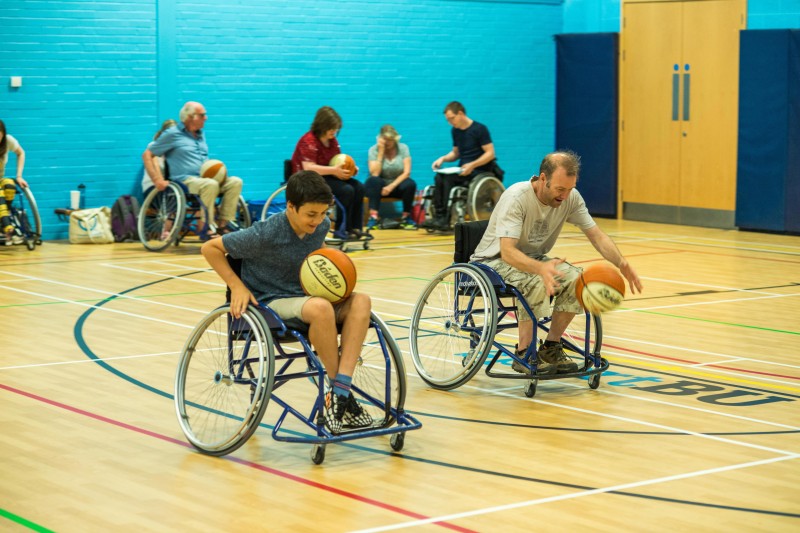 FoL wheelchair basketball 