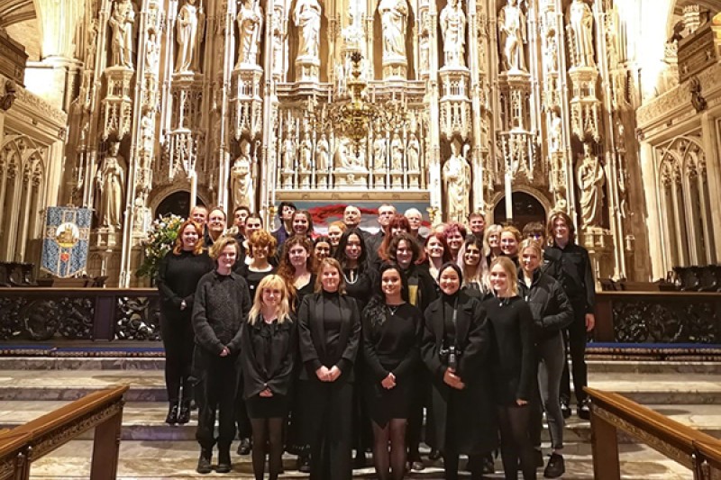 University Music Chamber Choir at Winchester Cathedral