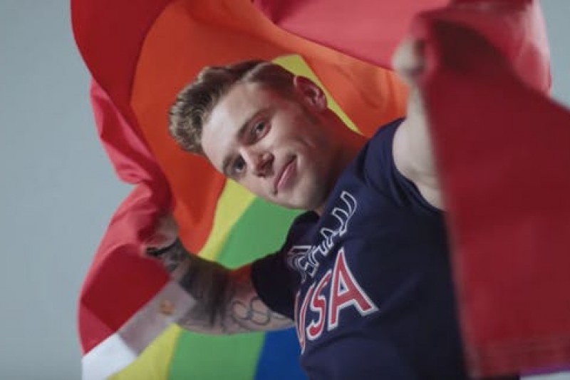 American skiier Gus Kenworthy American skiier Gus Kenworthy
