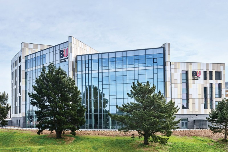 The Bournemouth Gateway Building, pictured from the Wessex Way