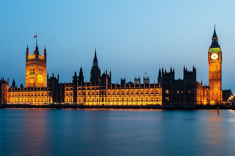 Big Ben and the Houses of Parliament Image of Big Ben and the Houses of Parliament