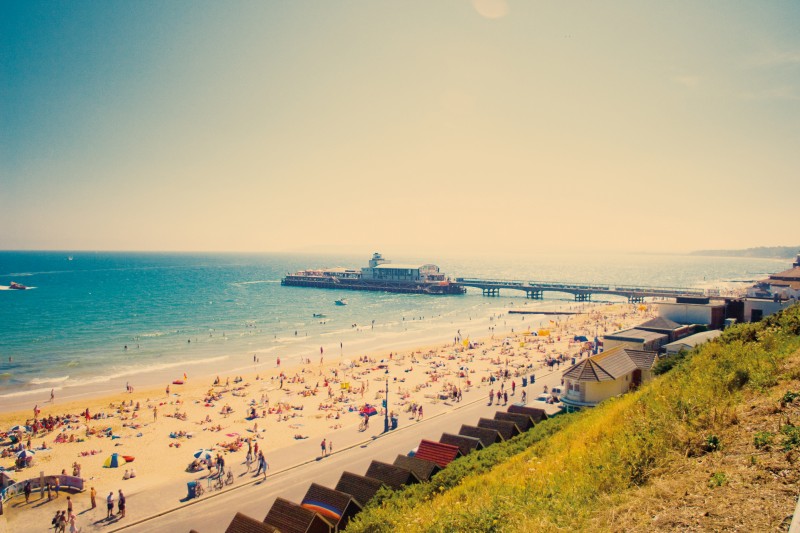 Bournemouth beach pier Bournemouth beach pier