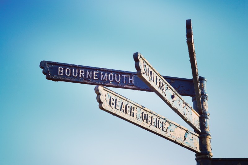bournemouth sign bournemouth sign