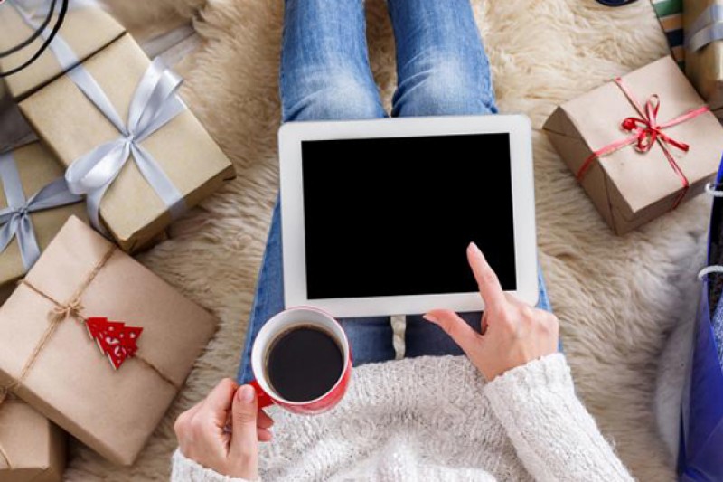 Festive online shopping Festive online shopping