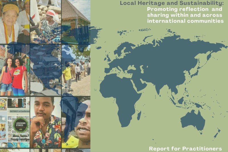 The front cover of the Local Heritage and Sustainability final report 