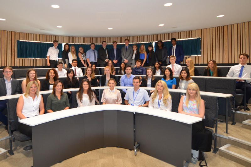 JP Morgan summer school group