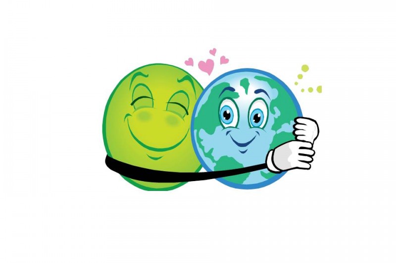 green planet hug