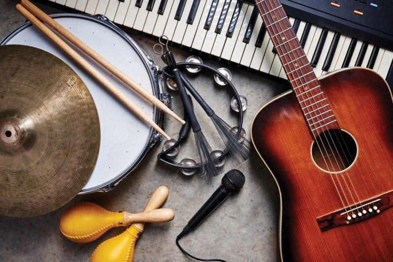 Some musical instruments 