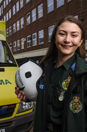 Jasmine Hart, Paramedic Science student