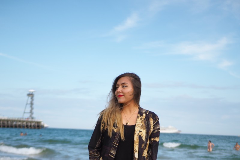 Alejandra Carreno Garzon Alejandra Carreno Garzon, pictured at the seafront