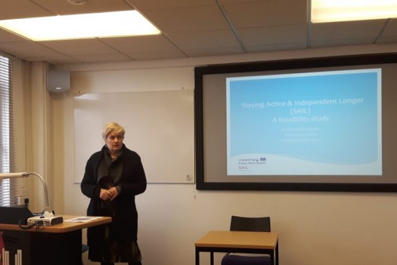 Presenting the SAIL Project and EMM to colleagues Presenting the SAIL Project and EMM to colleagues