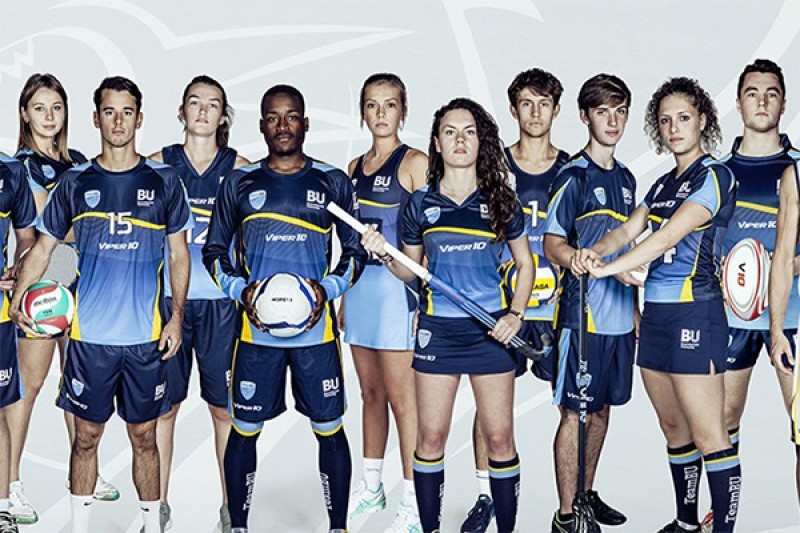People showcasing SportBU sports kits Image of people showcasing SportBU sports kits