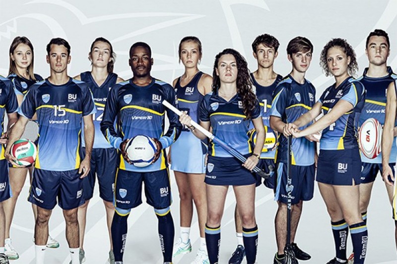 Image of people showcasing SportBU sports kits