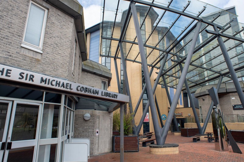 Image of the Sir Michael Cobham library Sir Michael Cobham library