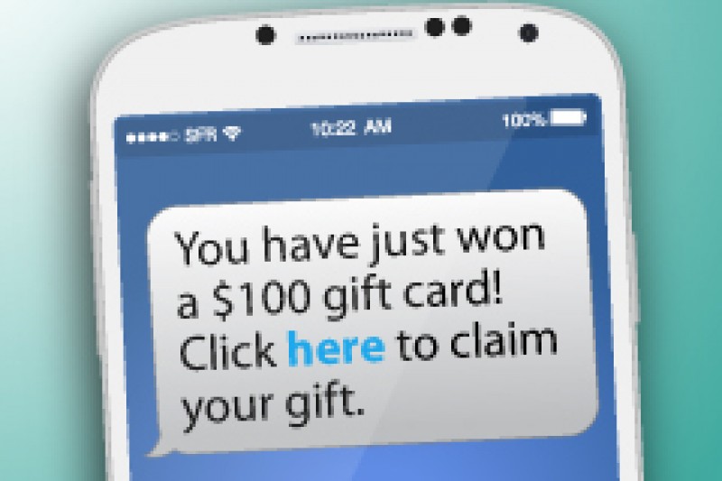 smishing - phishing via SMS smishing - phishing via SMS