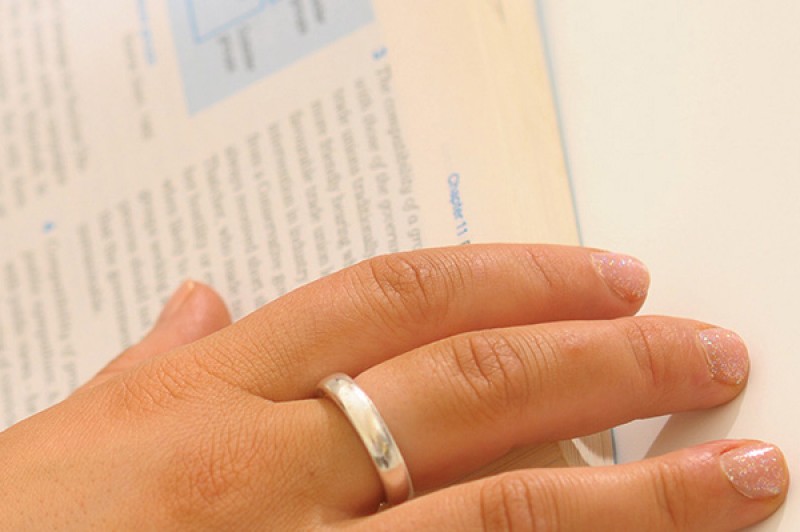 student reading textbook student reading textbook