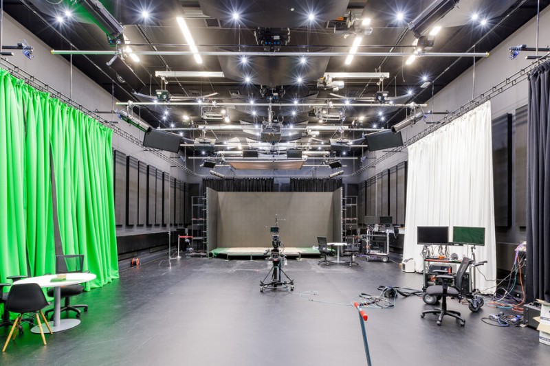 A studio space in Poole Gateway Building