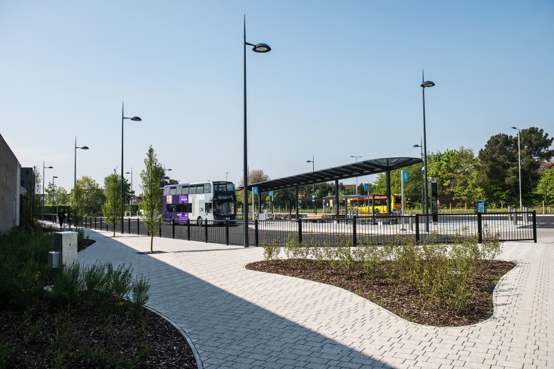 Talbot Campus bus hub