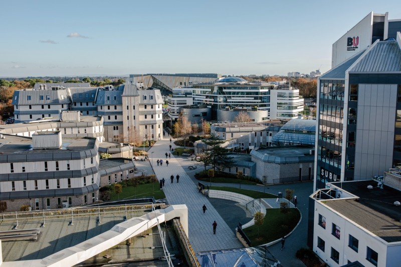 Talbot Campus as viewed from an upper floor of Poole House