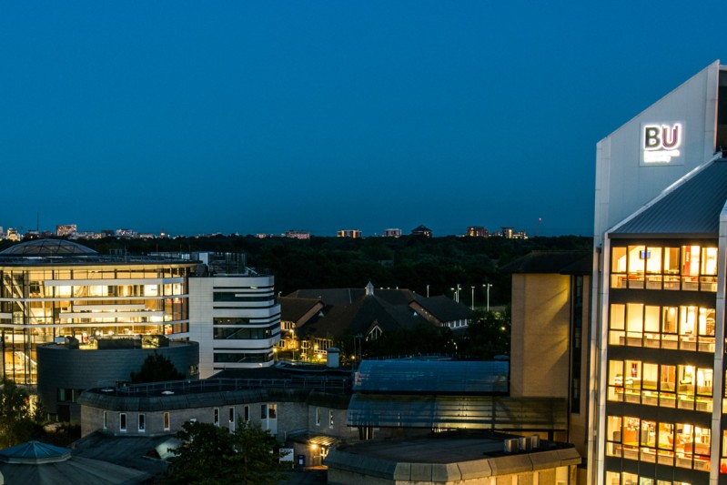 Talbot Campus at night