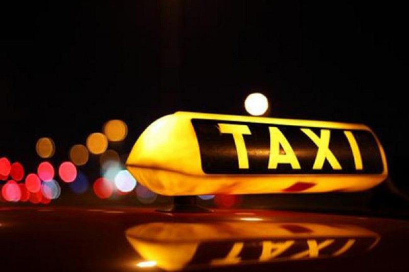 Taxi sign Taxi sign