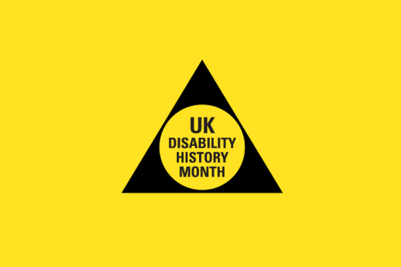 UK Disability History Month UK Disability History Month logo