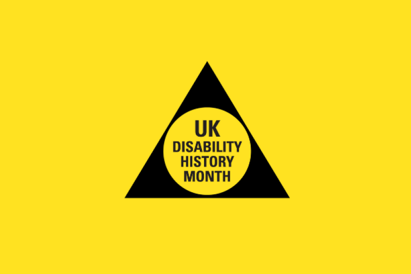 UK Disability History Month logo