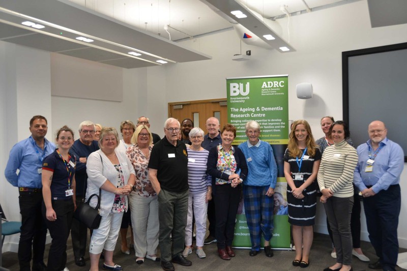 A group photo of attendees at the veterans with dementia stakeholder event A group photo of attendees at the veterans with dementia stakeholder event